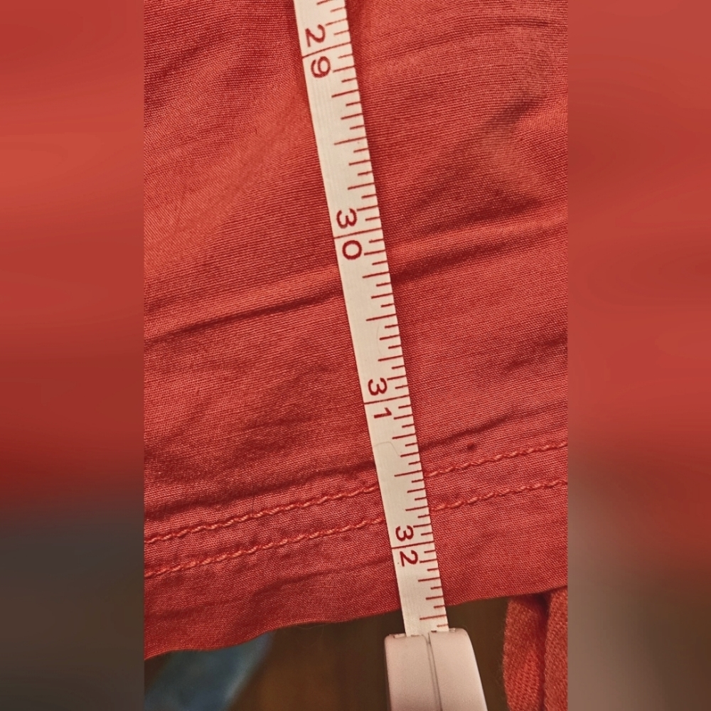 XCVI Cropped Salmon Cargo Pants - Picture 13 of 16